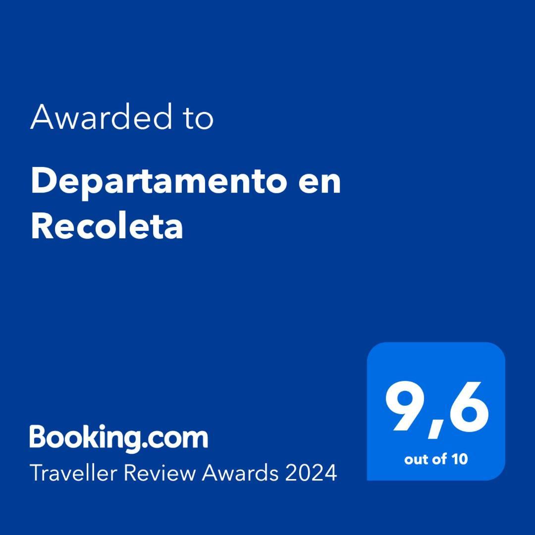 Appartamento Departamento En Recoleta Buenos Aires Esterno foto